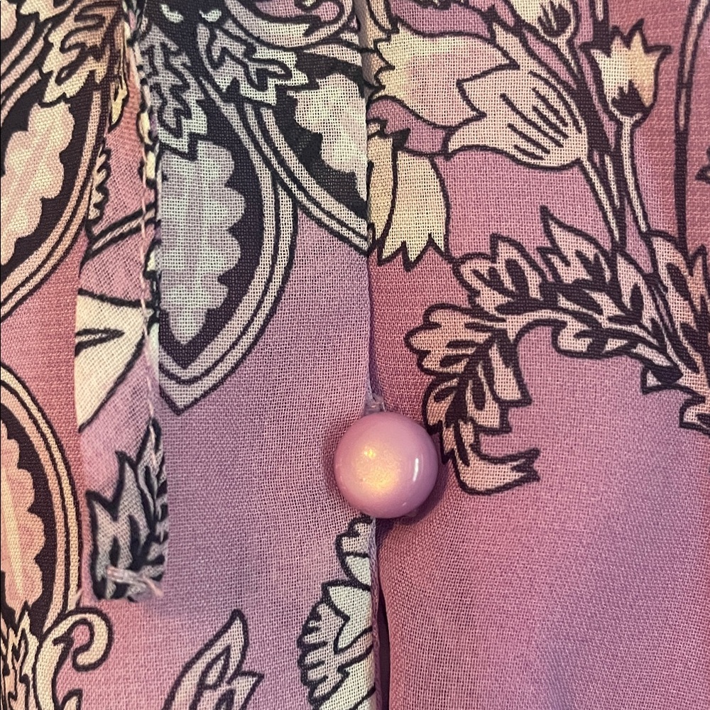 Lane Bryant Lavender Floral Sleeveless Dress - Picture 6 of 7